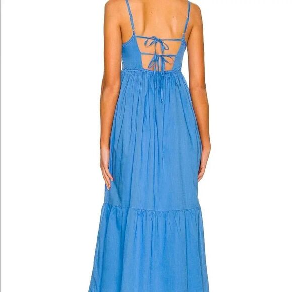 FAITHFULL THE BRAND Katya  Maxi Dress L USA 8 - Picture 13 of 13